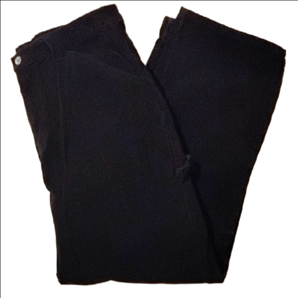 3/$20 Faded Glory Men's Black Corduroy Straight Leg Carpenter Jeans
